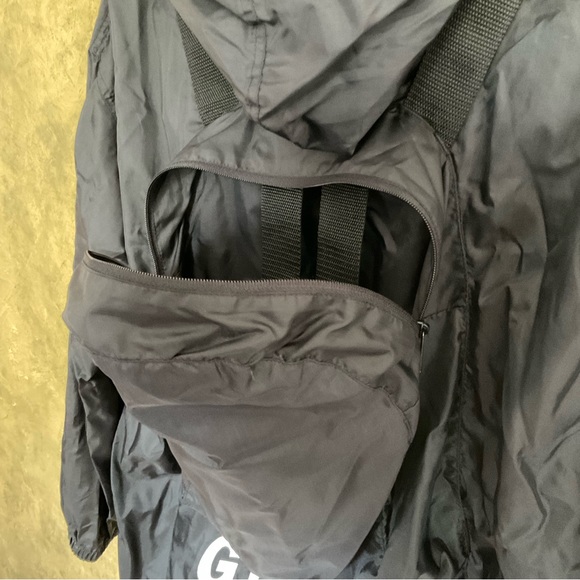 Vintage GO-PAC Convertible Backpack Nylon Jacket - Picture 12 of 15